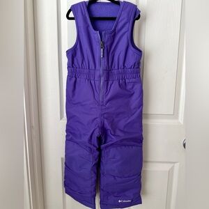 SOLD ON XP Columbia Girl’s Adjustable Snow Bib Size 4T